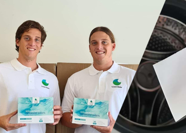 How these Aussie twins are tackling the war on waste with a clean sheet