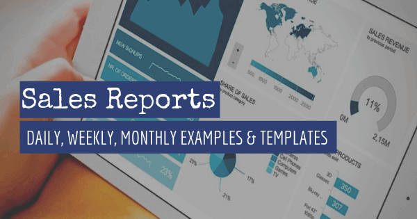 Monthly, Weekly & Daily Reporting Templates